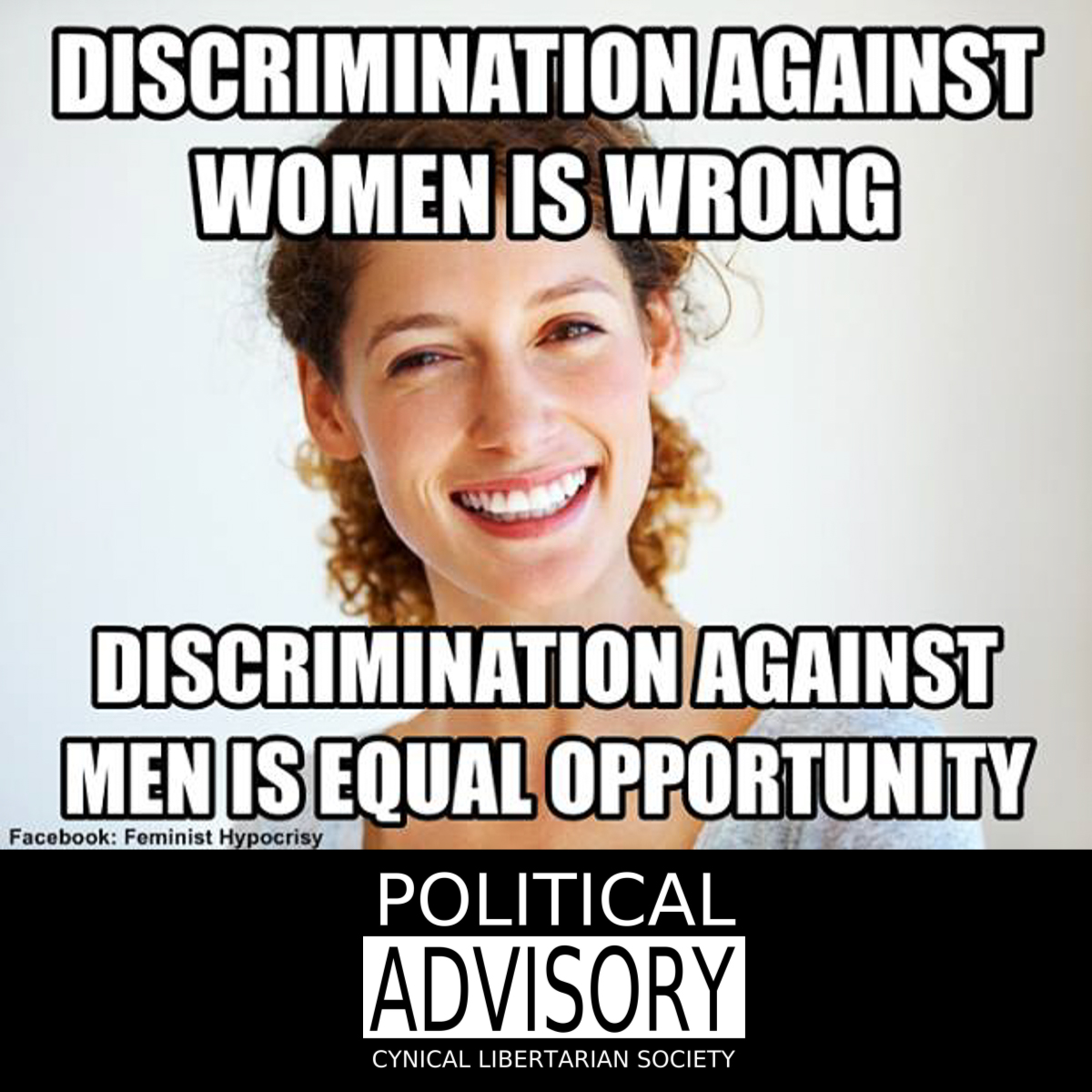 Is discrimination against men real? Can you give any 
