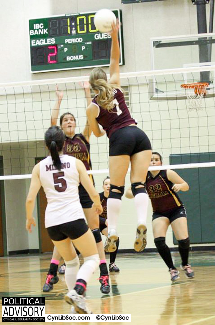 The only serving I support takes place on the volleyball court.