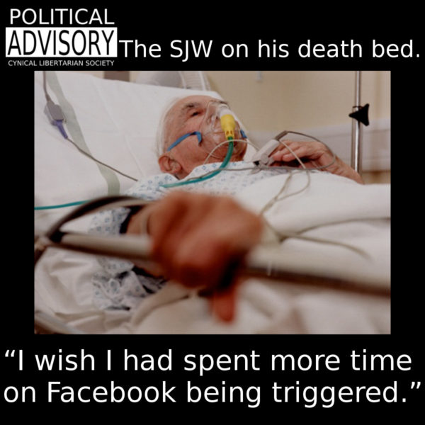 the dying SJW - cls